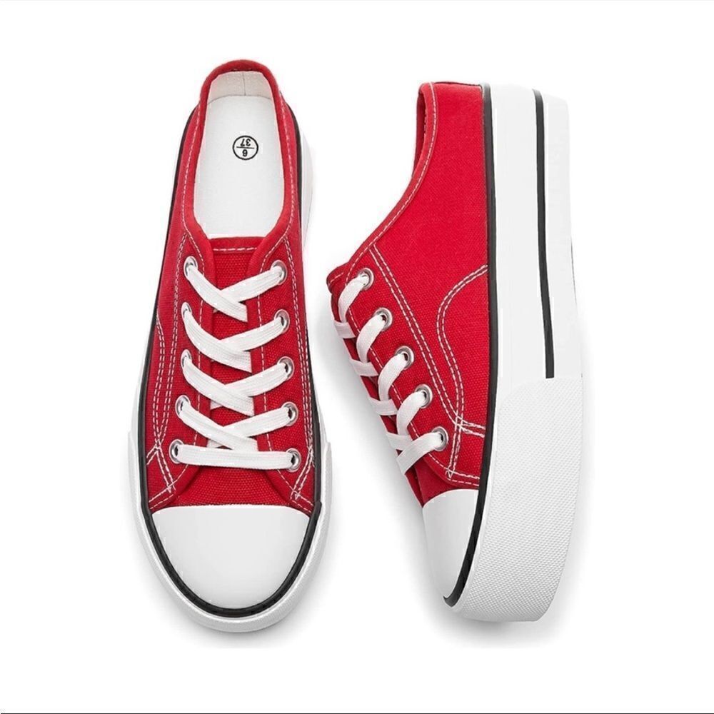 Platform Shoes Slip On Low Top Sneakers